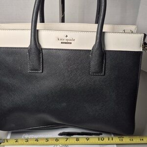 Kate Spade Black and White Satchel